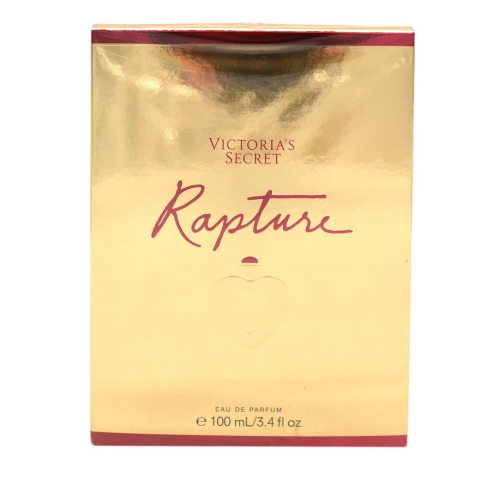 Victoria’s Secret Original Rapture Eau de Parfum 3.4 oz Heart Bottle  Vintage